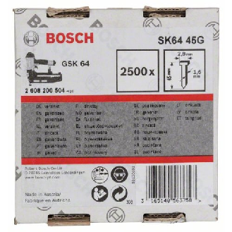 Senkkopf-Stift SK64 45G, 1,6 mm, 45 mm, verzinkt-Beschreibung lesen