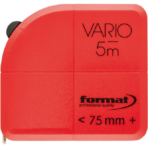 Mètre ruban de poche format 2m x 13mm blanc-Leggi tutto