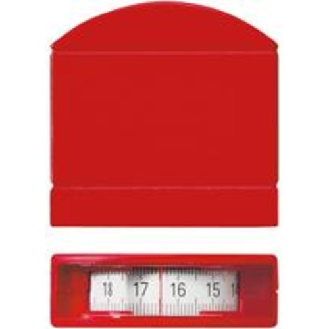 Taschenbandmaß m.Sichtf. x 13mm weiß-Beschreibung lesen