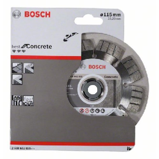 Diamanttrennscheibe Best for Concrete, 115 x 22,23 x 2,2 x 12 mm-Beschreibung lesen
