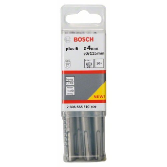 Hammerbohrer SDS-plus-5, 4 x 50 x 115 mm, 10er-Pack-Beschreibung lesen