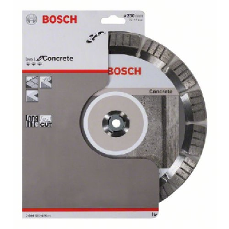 Diamanttrennscheibe Best for Concrete, 230 x 22,23 x 2,4 x 15 mm-Beschreibung lesen