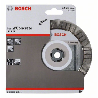 Diamanttrennscheibe Best for Concrete, 125 x 22,23 x 2,2 x 12 mm-Beschreibung lesen