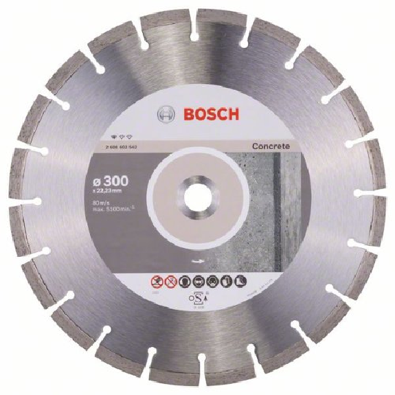 Diamanttrennscheibe Standard for Concrete, 300 x 22,23 x 3,1 x 10 mm-Beschreibung lesen