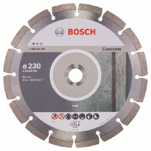 Diamanttrennscheibe Standard pour béton, 150 x 22,23 x 2 x 10 mm, 1er-Pack-Leggi tutto