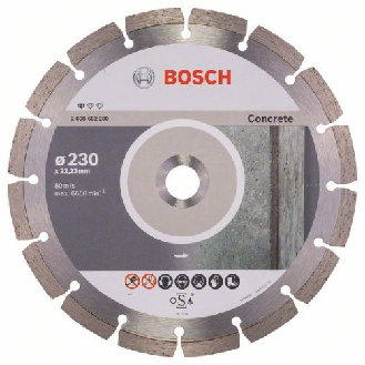 Diamanttrennscheibe Standard for Concrete, 230 x 22,23 x 2,3 x 10 mm, 1er-Pack-Beschreibung lesen