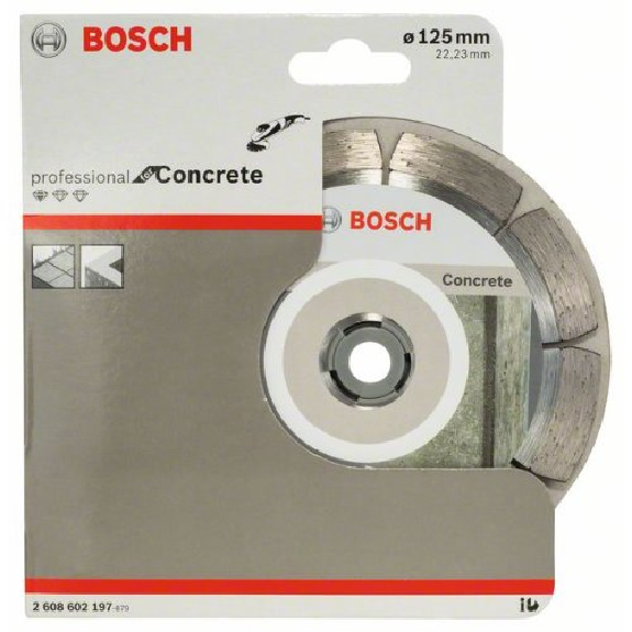 Diamanttrennscheibe Standard for Concrete, 125 x 22,23 x 1,6 x 10 mm, 1er-Pack Diamanttrennscheibe Standard for Concrete, 125 x 22,23 x 1,6 x 10 mm, 1er-Pack-Beschreibung lesen