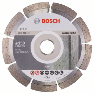 Diamanttrennscheibe Standard for Concrete, 150 x 22,23 x 2 x 10 mm, 1er-Pack-Beschreibung lesen