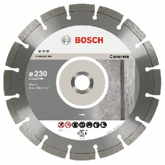 Diamanttrennscheibe Standard for Concrete, 230 x 22,23 x 2,3 x 10 mm, 10er-Pack-Beschreibung lesen