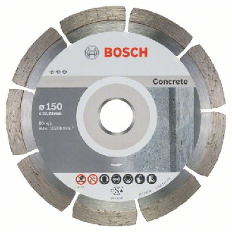 Diamanttrennscheibe Standard for Concrete, 150 x 22,23 x 2 x 10 mm, 10er-Pack-Beschreibung lesen