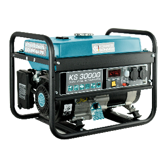 LPG/Benzin-Generator KS 3000G Betriebsspannung, V 230 Höchstleistung, kW 3.0-Beschreibung lesen