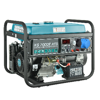 Benzin-Generator KS 7000E ATS Betriebsspannung, V 230 Höchstleistung, kW 5.5-Beschreibung lesen