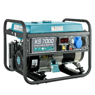 Benzin-Generator KS 7000 Spannung 230V Leistung 5.5kW-Beschreibung lesen