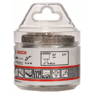 Diamanttrockenbohrer Dry Speed Best for Ceramic, 67 x 35 mm-Beschreibung lesen