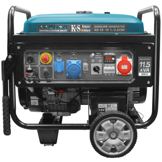 Benzin-Generator KS 12-1E 1/3 ATSR Spannung 230/400 Maximale Leistung 11,5 kVA-Beschreibung lesen