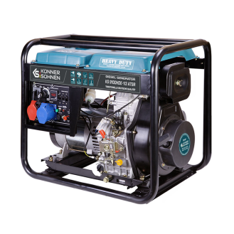 Diesel-Generator KS 9100HDE-1/3 ATSR (EURO V) Betriebsspannung 230/400 Höchstleistung/Nennleistung (230V), kW 6.5/6.0-Beschreibung lesen