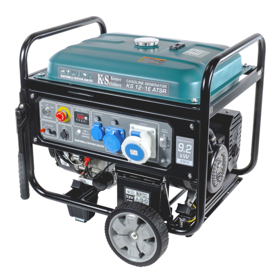 Benzin-Generator KS 12-1E ATSR Betriebsspannung 230V Höchstleistung 9.2kW Benzin-Generator KS 12-1E ATSR Betriebsspannung 230V Höchstleistung 9.2kW-Beschreibung lesen