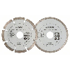 Diamanttrennscheibe für Fliesen und Baumaterial, Durchmesser: 115 mm, 2er-Pack Diamanttrennscheibe für Fliesen und Baumaterial, Durchmesser: 115 mm, 2er-Pack