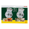 Diamanttrennscheibe für Fliesen und Baumaterial, Durchmesser: 115 mm, 2er-Pack Diamanttrennscheibe für Fliesen und Baumaterial, Durchmesser: 115 mm, 2er-Pack
