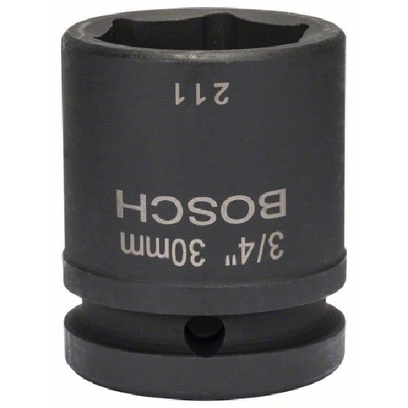 Steckschlüsseleinsatz, SW 30 mm, L 53 mm, 44 mm, M20, 46,5 mm Steckschlüsseleinsatz, SW 30 mm, L 53 mm, 44 mm, M20, 46,5 mm-Beschreibung lesen