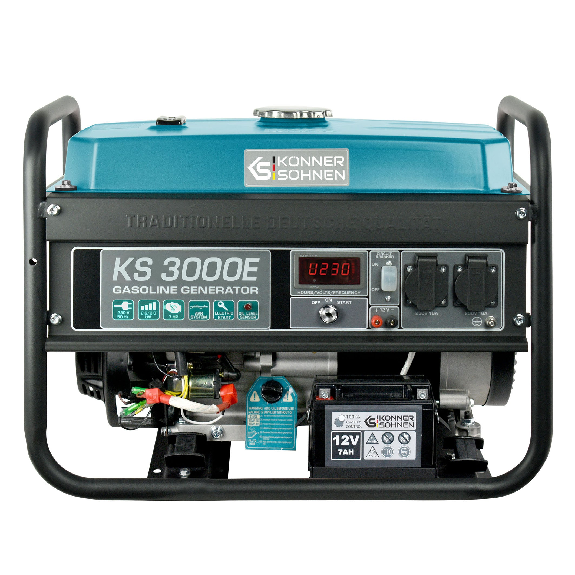 Benzin-Generator KS 3000E Betriebsspannung, V 230 Höchstleistung, kW 3.0 Benzin-Generator KS 3000E Betriebsspannung, V 230 Höchstleistung, kW 3.0-Beschreibung lesen