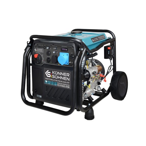 Inverter-Generator KS 8100iE ATSR Spannung 230V Leistung 8.0kW Inverter-Generator KS 8100iE ATSR Spannung 230V Leistung 8.0kW-Beschreibung lesen