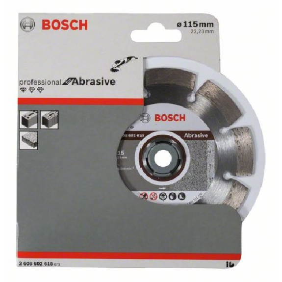 Diamanttrennscheibe Standard for Abrasive, 115 x 22,23 x 6 x 7 mm-Beschreibung lesen