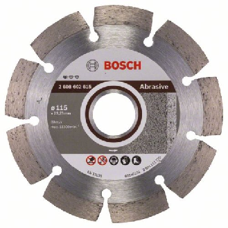 Diamanttrennscheibe Standard for Abrasive, 115 x 22,23 x 6 x 7 mm-Beschreibung lesen