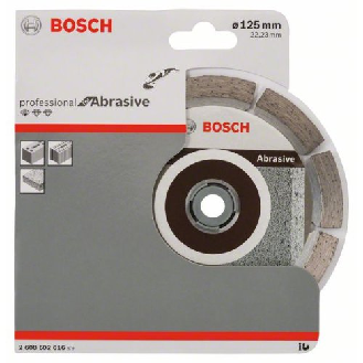 Diamanttrennscheibe Standard for Abrasive, 125 x 22,23 x 6 x 7 mm-Beschreibung lesen