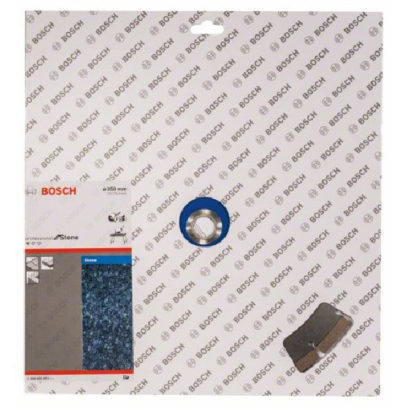 Diamanttrennscheibe Standard for Stone, 350 x 20,00/25,40 x 3,1 x 10 mm-Beschreibung lesen