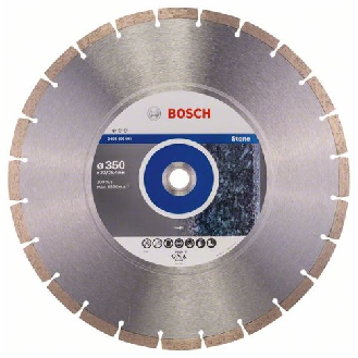 Diamanttrennscheibe Standard for Stone, 350 x 20,00/25,40 x 3,1 x 10 mm-Beschreibung lesen