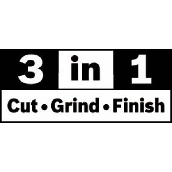 Trennscheibe 3-in-1 A 46 S BF, gekröpft, 125 mm, 2,5 mm-Beschreibung lesen