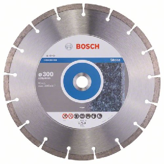 Diamanttrennscheibe Standard for Stone, 300 x 22,23 x 3,1 x 10 mm-Beschreibung lesen