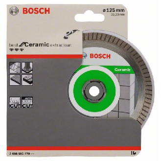 Diamanttrennscheibe Best for Ceramic Extra-Clean Turbo, 125 x 22,23 x 1,4 x 7 mm-Beschreibung lesen