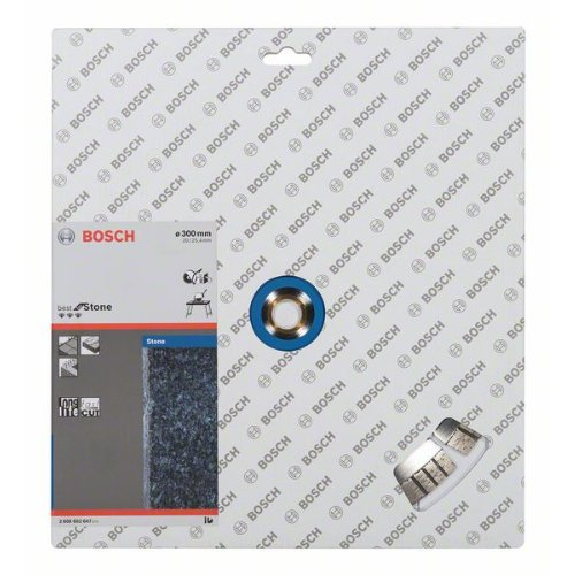 Diamanttrennscheibe Best for Stone, 300 x 20,00/25,40 x 2,8 x 15 mm-Beschreibung lesen