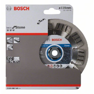 Diamanttrennscheibe Best for Stone, 115 x 22,23 x 2,2 x 12 mm-Beschreibung lesen