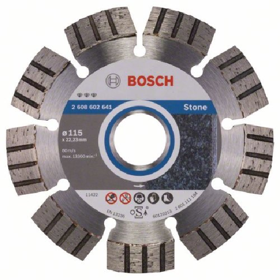 Diamanttrennscheibe Best for Stone, 115 x 22,23 x 2,2 x 12 mm-Beschreibung lesen