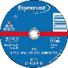 Schruppscheibe für V2A 125x6mm gekröpft Schruppscheibe für V2A 125x6mm gekröpft