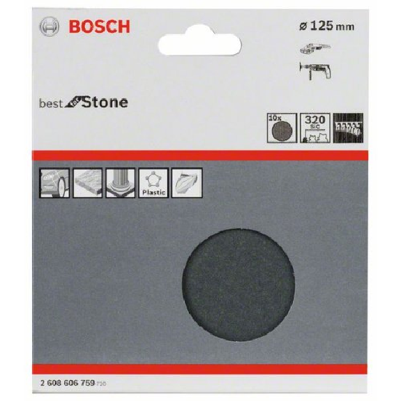 Schleifblatt Papier F355, 125 mm, 320, ungelocht, Klett, 10er-Pack Schleifblatt Papier F355, 125 mm, 320, ungelocht, Klett, 10er-Pack-Beschreibung lesen