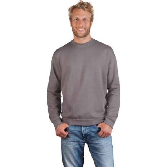 Sweat-shirt, Gr. L, nouveau gris clair-Leggi tutto