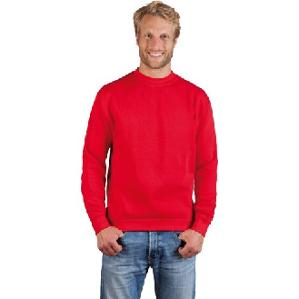 Sweat-shirt, Gr. 2xl, Feurrot-Beschreibung lesen