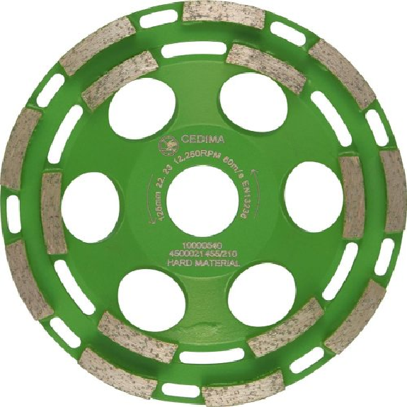 Diamant-Schleifteller EC 73 125mm, 30x7x6,5mm-Beschreibung lesen