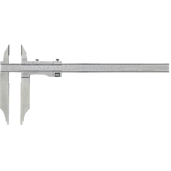Calibro da officina 0-800 mm con lunghezza becco 150 mm-Leggi tutto