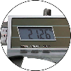 Digtial Taschen-Messschieber mit Bruchanzeige 0-200mm mit Datenausgang RB 6