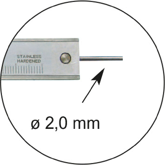 Taschen-Messschieber mit Feineinstellung 0-200mm-Beschreibung lesen