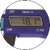 Taschen-Messschieber mit Tol-LED 0-150mm