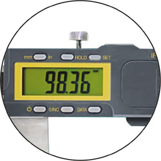 Digitaler Taschen-Messschieber Bluetooth 0-300 mm-Beschreibung lesen