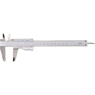Taschen-Messschieber mit Momentfestellung 0-300mm und Nonius 1/128"-Beschreibung lesen