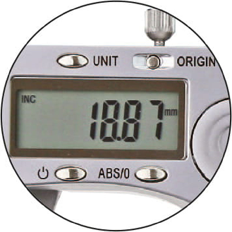 Taschen-Messschieber mit Tol-LED 0-300mm-Beschreibung lesen