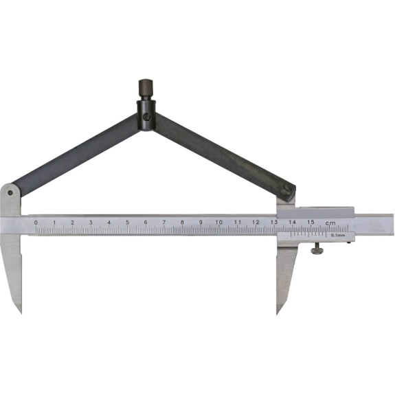 Zirkel-Messschieber aus Hartmetall 0-150mm-Beschreibung lesen